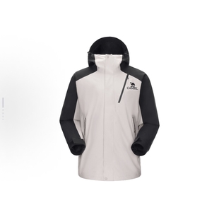 A34CF00780 Camel 冲锋衣 王者铠甲可拆卸羽绒内胆 山东D仓 骆驼