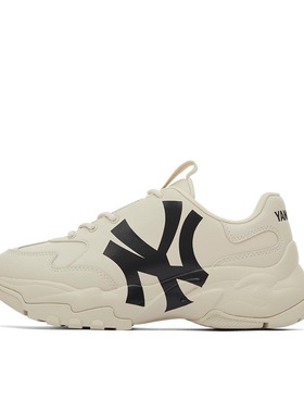 MLB学长鞋厚底老花百搭老爹鞋增高休闲3ASHC101N-50BGS株洲WG仓