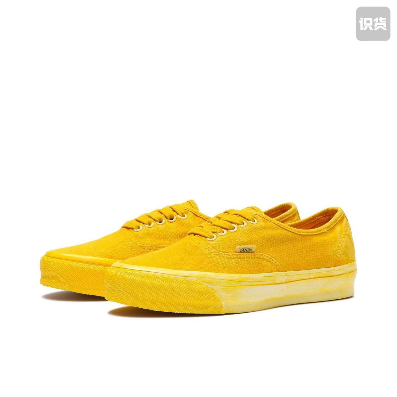Vans VN000CQA85W舒适防滑耐磨低帮板鞋男女同款黄色河南LL仓