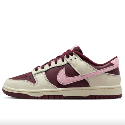 Nike Dunk 板鞋运动轻便绑带 米白/甜菜红DR9705-100嘉兴顺丰仓