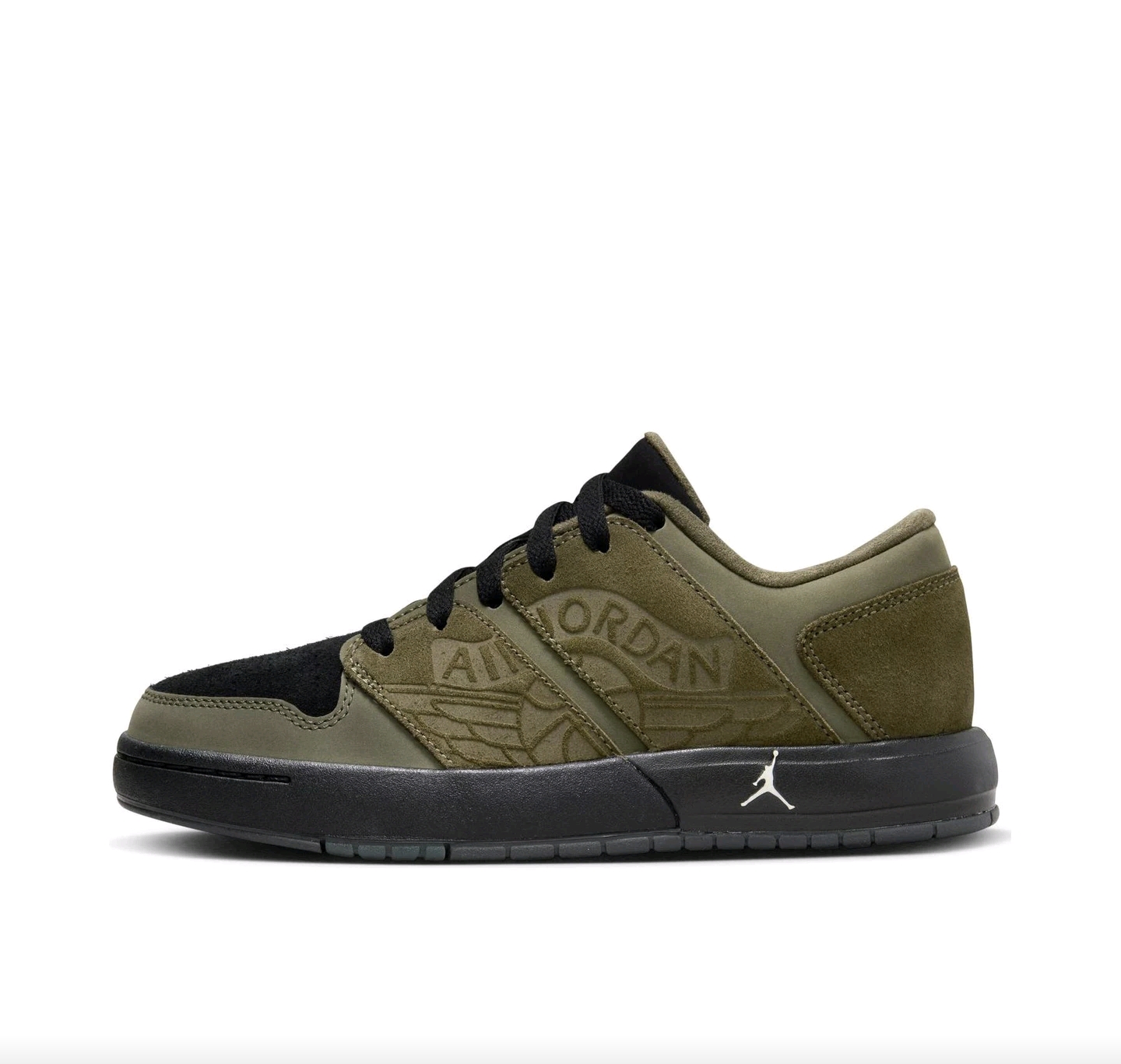 Jordan Nu Retro1舒适百搭经典休闲低帮板鞋绿黑FB4412-200上海仓