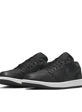 Air Jordan 1 低帮 复古篮球鞋 男款 黑色FB9907-001 四川TS仓
