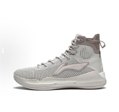 LiNing李宁 驭帅防滑耐磨轻便 高帮篮球鞋男款ABAP065-21杭州GD仓