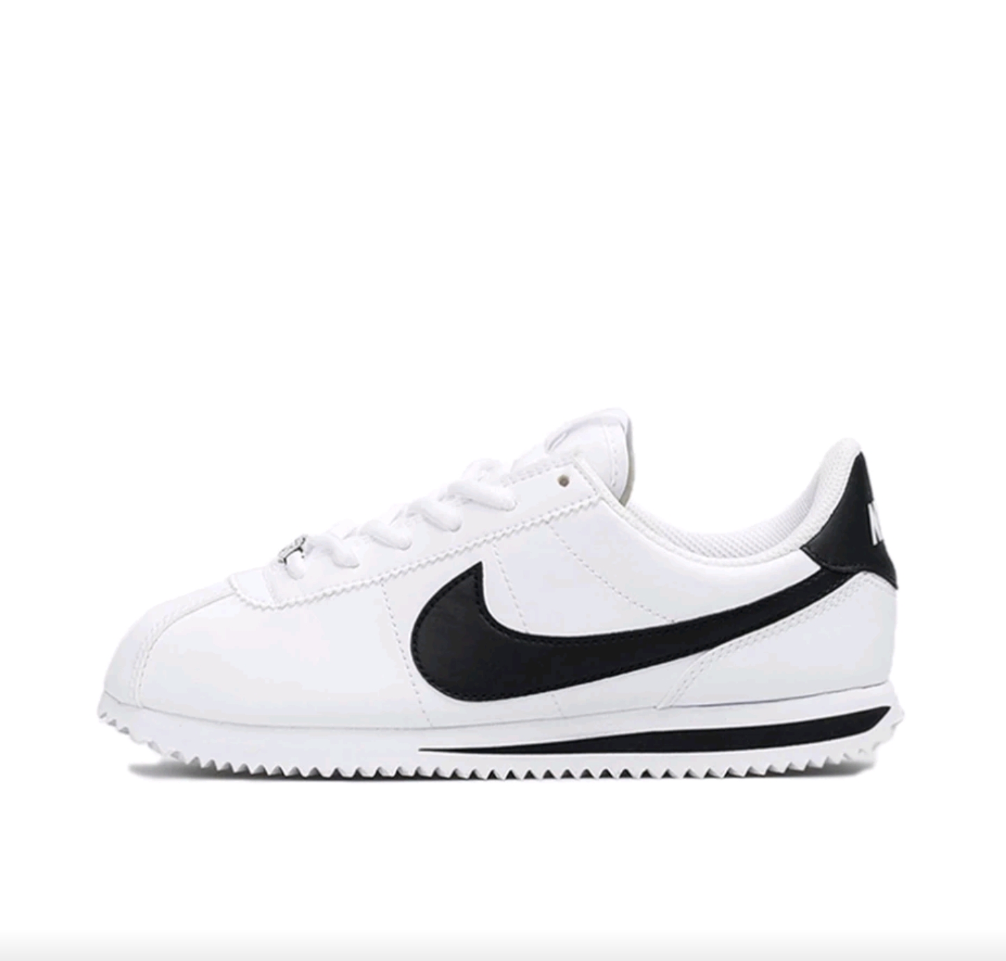 Nike Cortez Basic SL减震低帮 跑步鞋 白黑904764-102四川TS仓