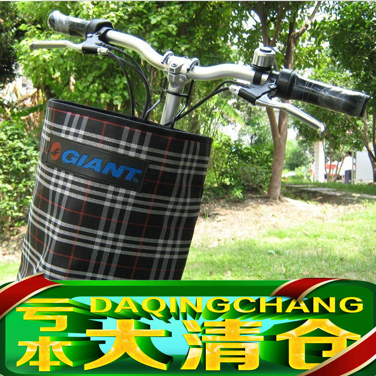 Panier pour vélo DAHON en toile - Ref 2258310 Image 1