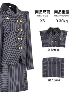 魔法坏女巫COS服女主Glinda同款服装 万圣节舞台表演服COSPL AY服