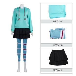 欧美动画电影无敌破坏王2云妮洛普cos服动漫无敌破坏王云妮洛普