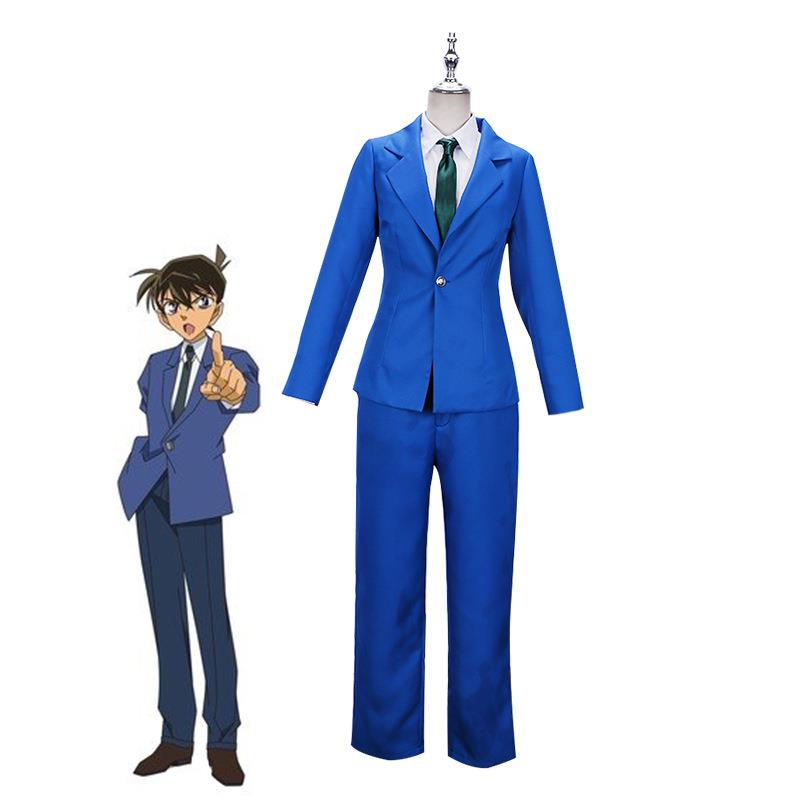名侦探柯南cos服工藤新一毛利兰小兰cos服万圣节cosplay服装现货