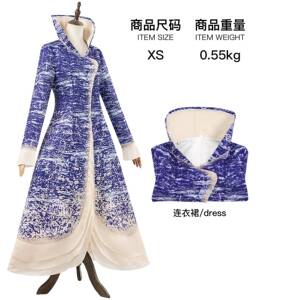 魔法坏女巫摩丽波夫人cos服艾芙芭格琳达欧美电影万圣节服装全套