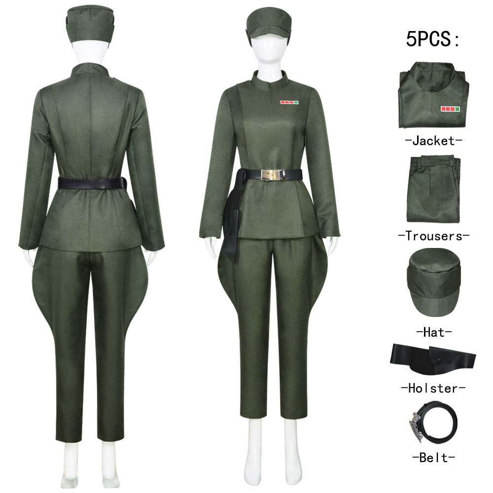 z欧比旺cos服 万圣节电影星球大战帝国女军官cosplay服装军装现货