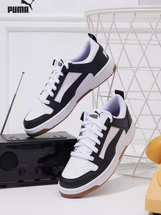 熊猫配色透气板鞋男女PUMA彪马官方新款低帮休闲鞋369866