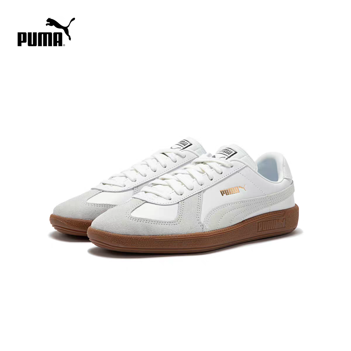【德训鞋】经典复古T头鞋男女同款PUMA彪马网球风休闲板鞋386607