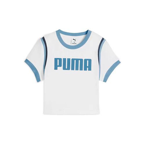 纯棉修身BabyTee短款短袖T恤女子PUMA彪马夏季辣妹运动上衣631946