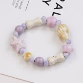 景德镇陶瓷手链跨境热销甜美可爱童趣海豚配饰编织手串现货