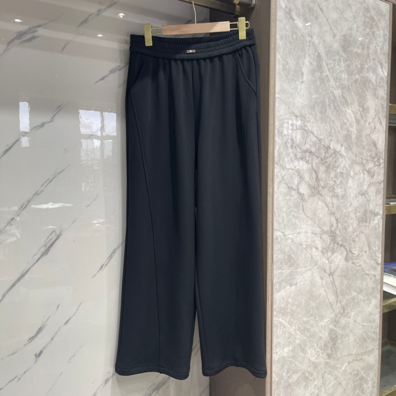 PWD33342【仅裤子】冬季加绒加厚显瘦大码女装休闲裤【裤长102】