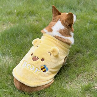 宠物狗狗衣服秋冬款加绒保暖背心泰迪小型犬柯基本法斗秋冬衣服