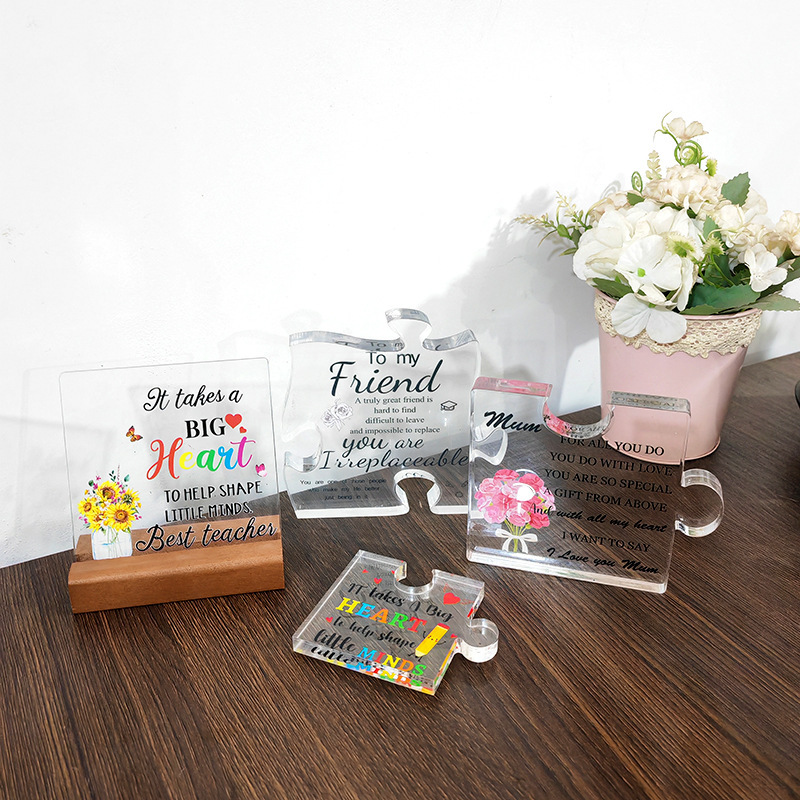 Acrylic Crystal Souvenir Teacher's Day Gift Parents