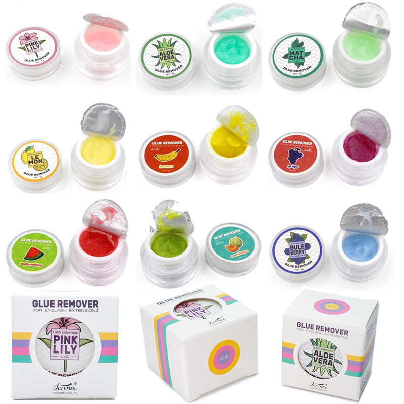 1pcs FUNMIX 5g Fruit Flavour Eyelash Extension Glue Remover