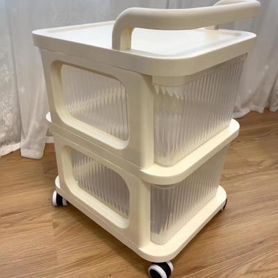 Drawer-type storage cabinet, trolley storage rack, floor-sta
