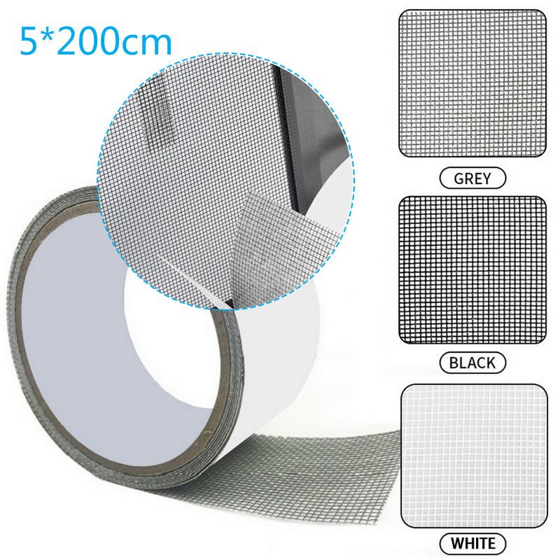 5*200cm Window Net Anti-mosquito Mesh Patch Repair Tape Summ