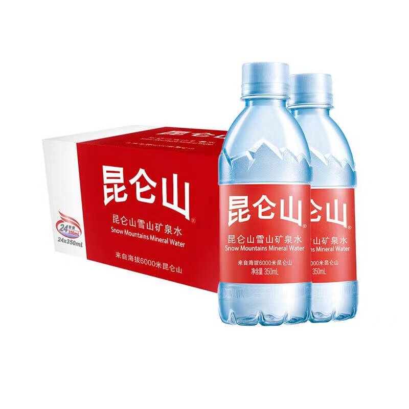 昆仑山矿泉水国产青海雪山饮用水图片