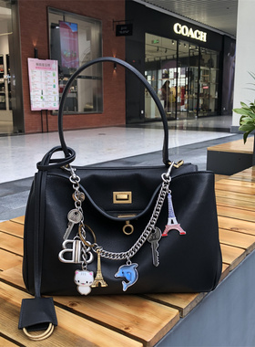 原创包包挂件适用于Rodeo包挂件手工DIY高级感时尚金属装饰链挂饰