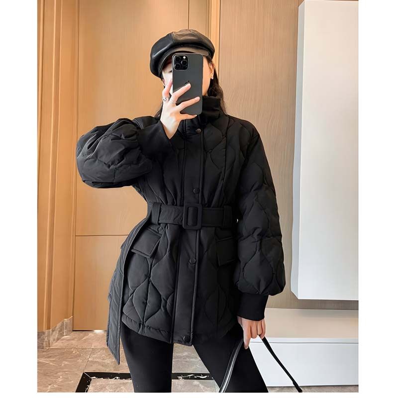 高级感超好看短款棉服女秋冬新款小个子加厚保暖韩系收腰显瘦外套