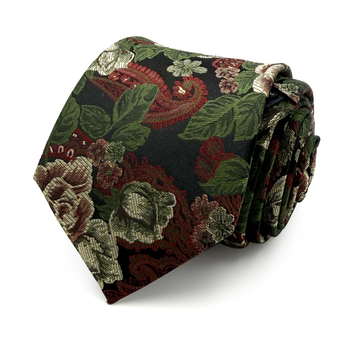 复古西装真丝领带男高级感桑蚕丝国风正装商务高端提花新郎结婚