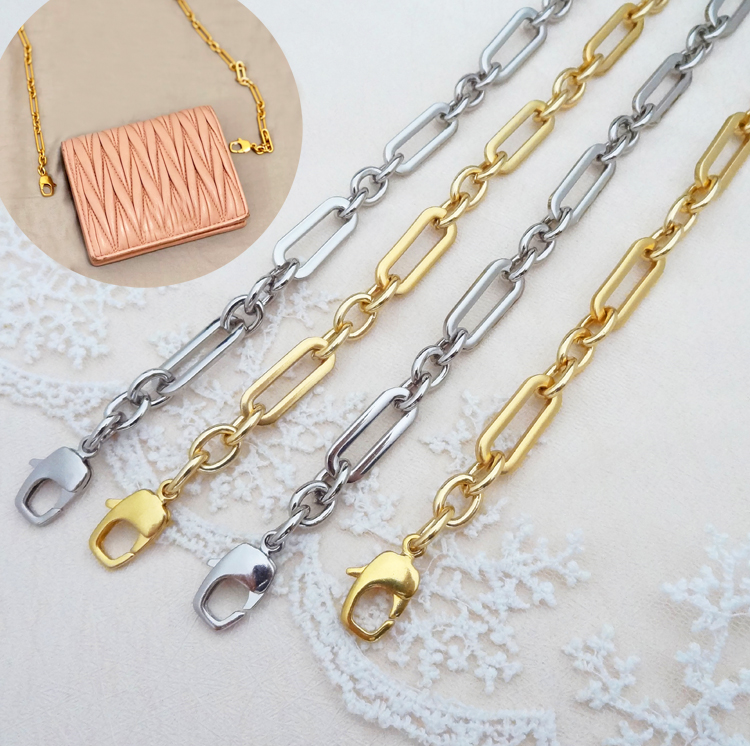 改造女包腋下斜跨带复古包链链条