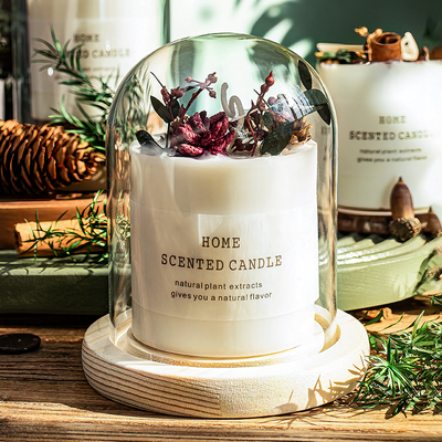 香薰蜡烛卧室家用室内持久熏香安神助眠高级香氛女礼物伴手礼精油