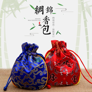 古风香包香囊荷包袋随身车载衣柜衣橱除味持久薰衣草驱蚊包空袋子