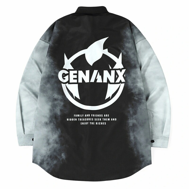 GENANX闪电潮牌无性别衬衫