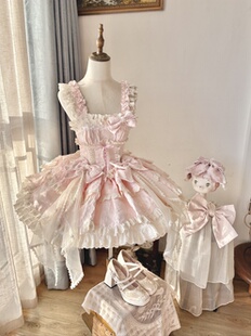 【玩偶之诗】原创Lolita洋装芭蕾JSK日常狗短公主连衣裙全款