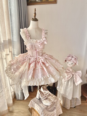 【玩偶之诗】原创Lolita洋装芭蕾JSK日常狗短公主连衣裙全款