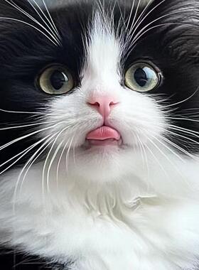 香港发货中华田园猫幼崽橘白猫狸花猫黑白奶牛猫活体宠物土猫