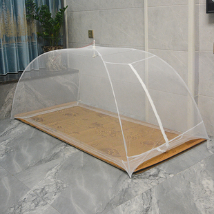 打地铺蚊帐免安装无底防蚊罩大人成人工厂室内野外简易便收蒙古包