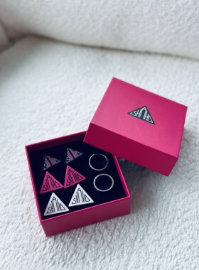 小众字母耳饰shahd个性女
