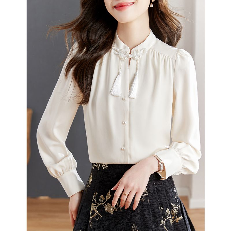 新中式禅意改良汉服长袖衬衫