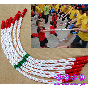 特价正品感统迷你绳幼儿园体操小绳子早操专用儿童器械玩具小短绳