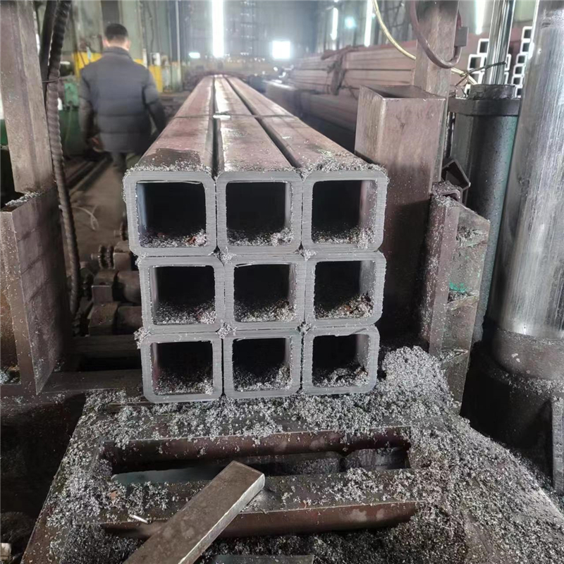 方管厂家定做激光切割零售大小口径Q345BCDE加厚壁无缝方管矩形管