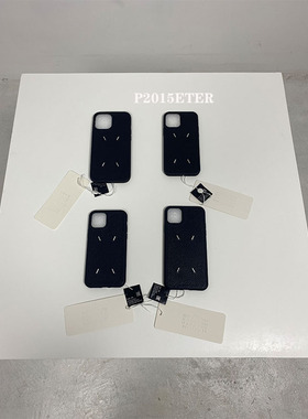 P2015现货正确版本MMM风格21SS新款 真皮12PRO11全包手机壳纯手工