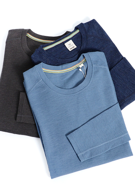 可夫特户外美利奴羊毛速干衣男运动长袖上衣美丽诺打底衫内衣L11