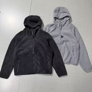厚实保暖！秋冬双面抓绒拉链口袋起热摇粒绒男女百搭连帽拉链卫衣