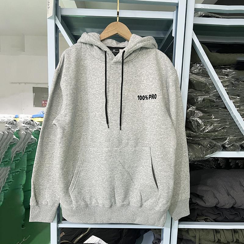 时尚百搭大码休闲加绒连帽卫衣
