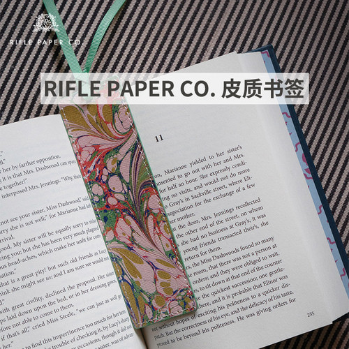 riflepaperco皮质书签