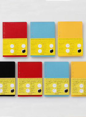 日本进口STALOGY笔记本A5A6自由手帐192页半年册新色商务书写套装