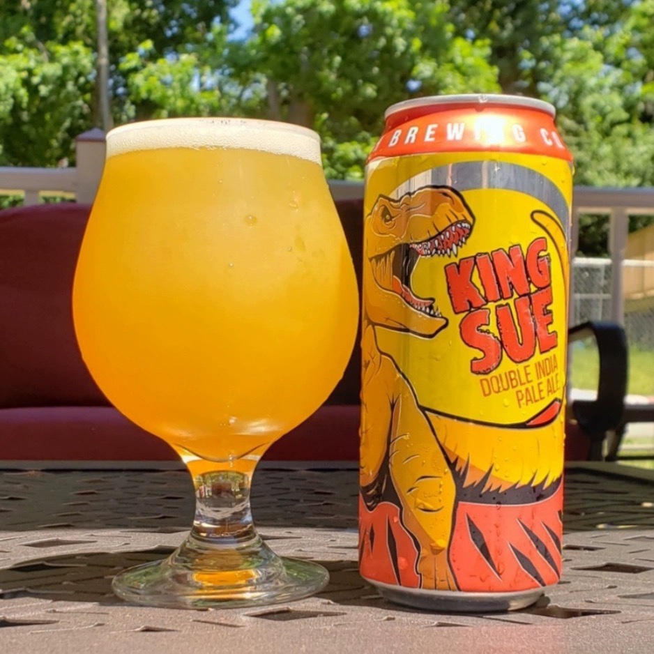 美国进口击倒巨人暴龙之王双倍干投酒花浑浊IPA精酿啤酒473ml包邮