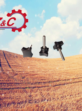 十字把手外螺纹HAQ31-M6/M8/M10/M12-L10/L16/L20/L25/L30/L35/40