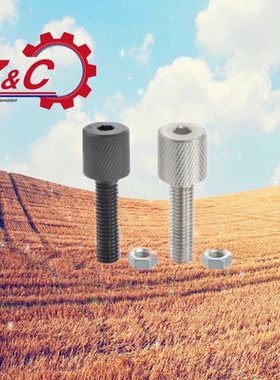调整螺钉组件 滚花旋钮型 粗牙 PAT51-M3/4/5/6PAT52-M4/PAT61-M5