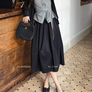 LS 优雅时尚通勤显瘦半身裙 广州十三行2026早春新品女装61238#
